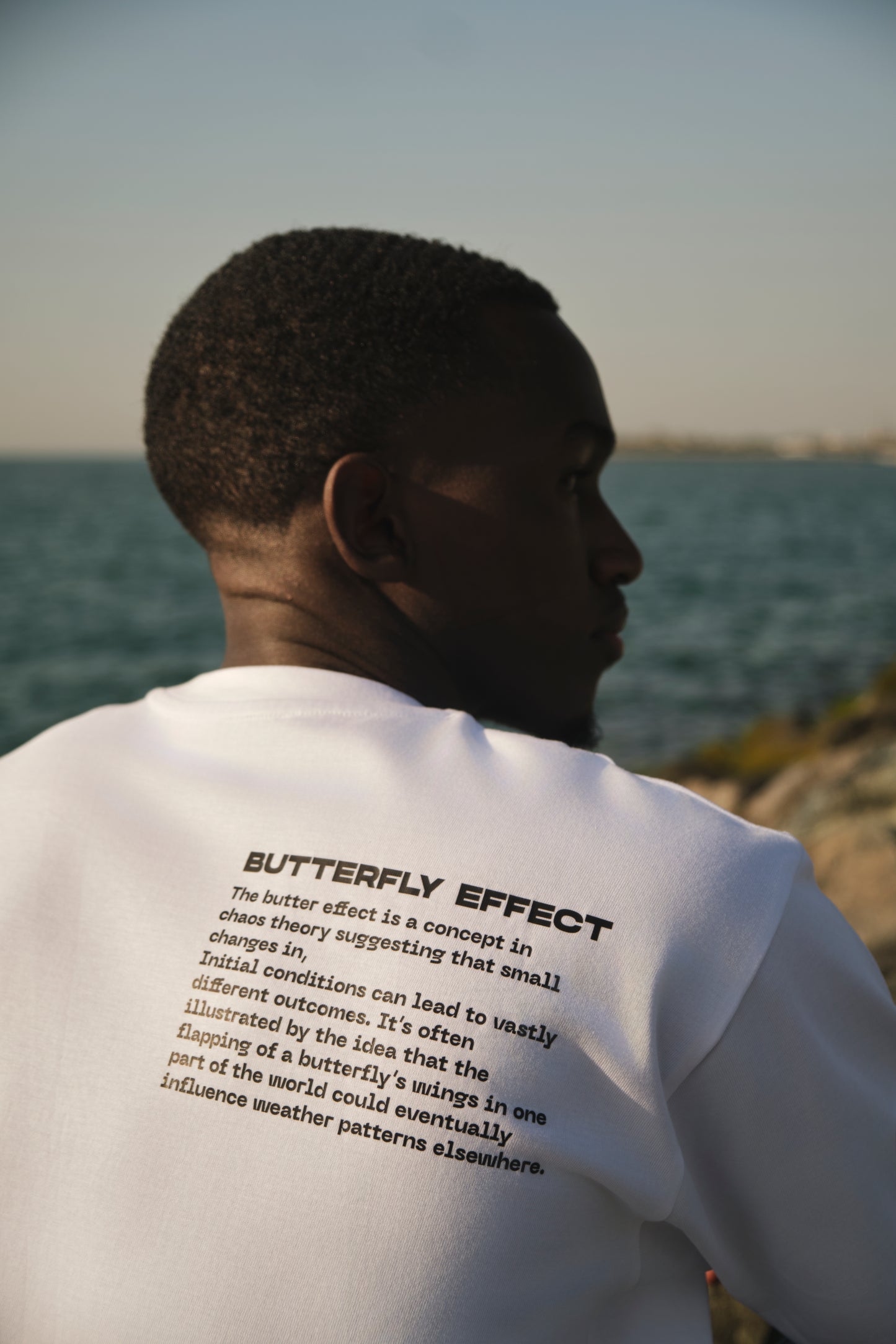 White - Butterfly T-shirt
