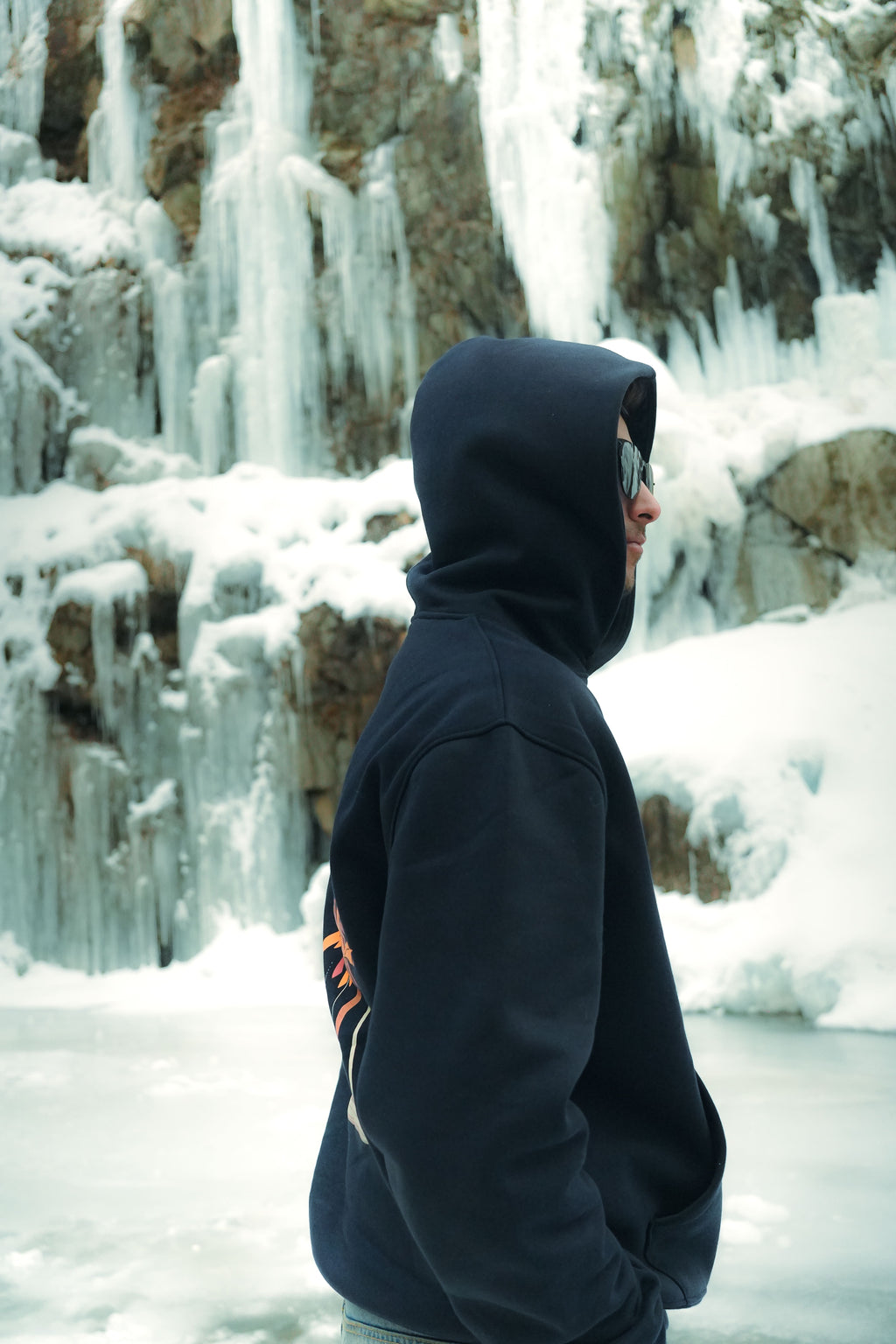 Yacht Club Hoodie - Navy Blue
