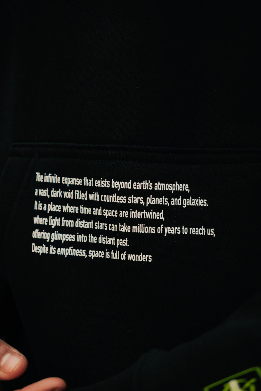 Space Station Hoodie - Black