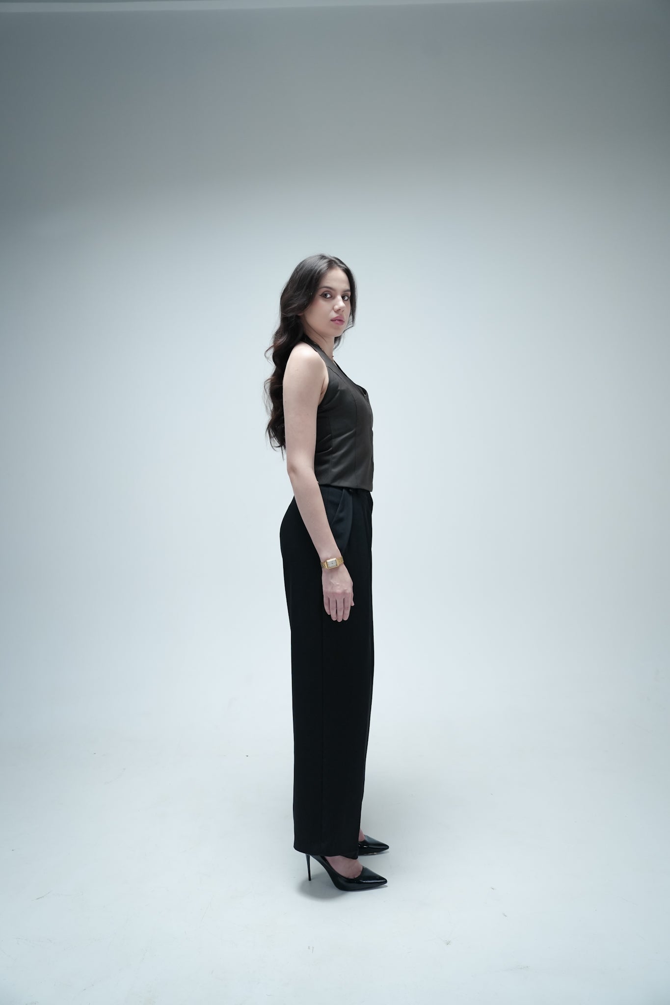Tailored Brown Waist Coat